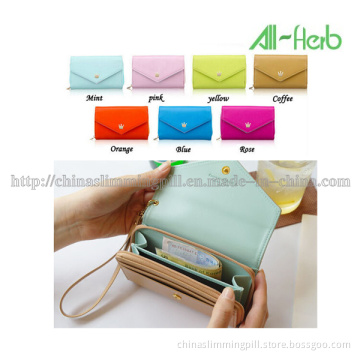 2014 New Design Pouch Leather Wallet Smart Case Crown Covers
